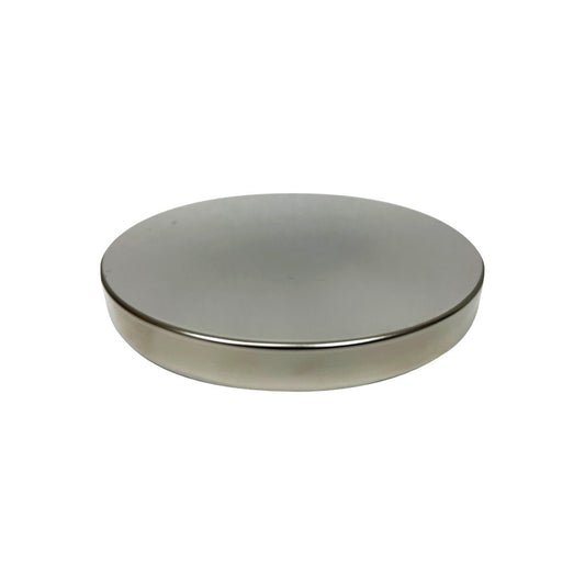 (14 oz) Silver Aluminum Candle Jar Lid