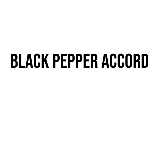 Black Pepper Accord - World of Aromas