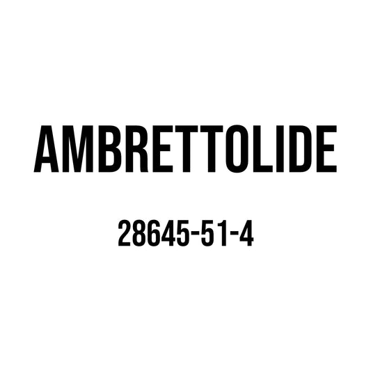 Ambrettolide - World of Aromas
