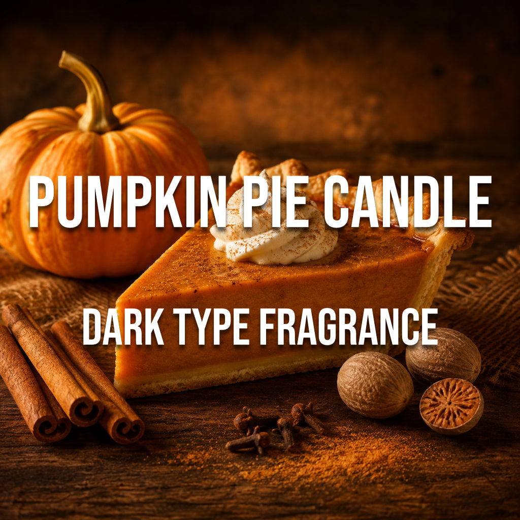 Pumpkin Pie Candle Dark Type Fragrance - World of Aromas