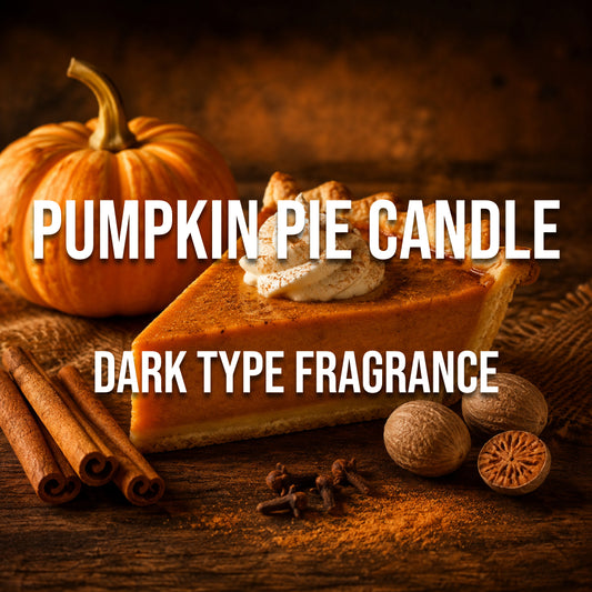 Pumpkin Pie Candle Dark Type Fragrance - World of Aromas