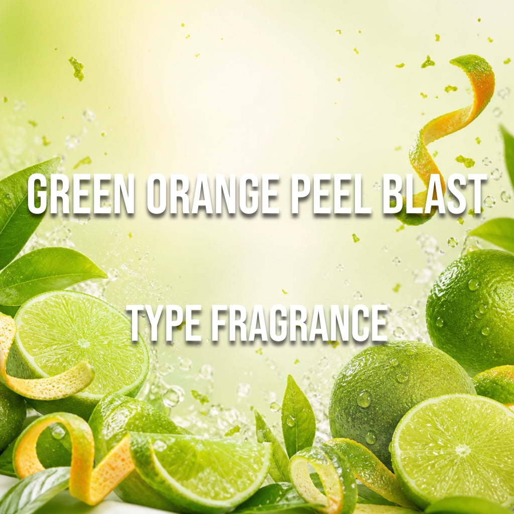 Green Orange Peel Blast Type Fragrance - World of Aromas