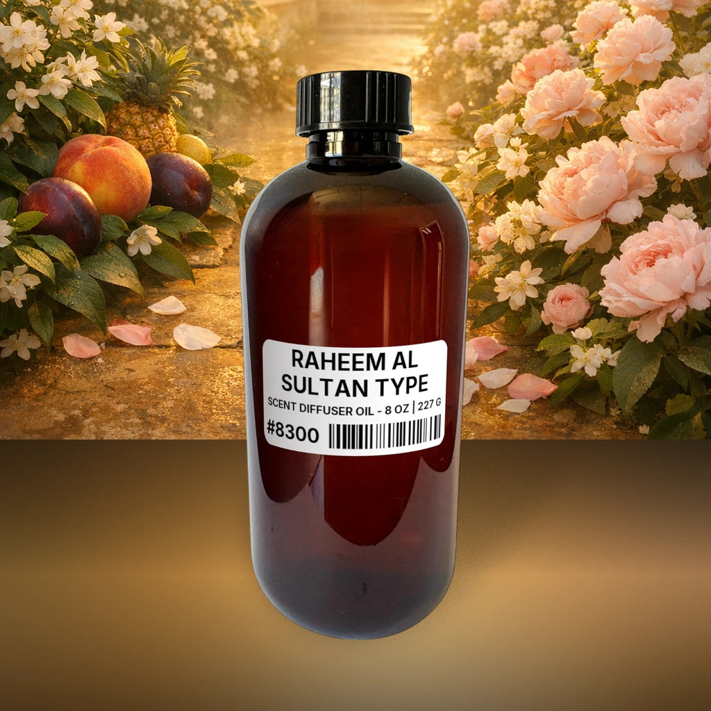Sultan Diffuser Lush Floral Musk Diffuser Oil | Raheem Al Sultan | Scent