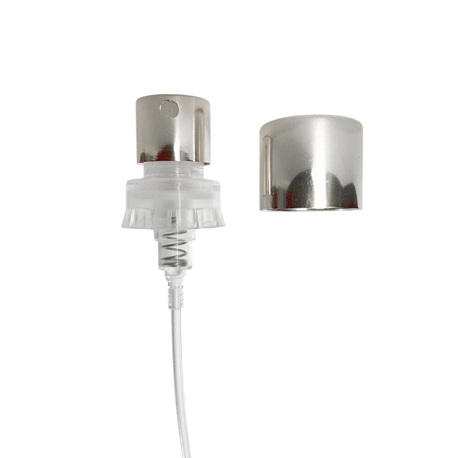 Silver Crimp Sprayer and Collar Set - World of Aromas