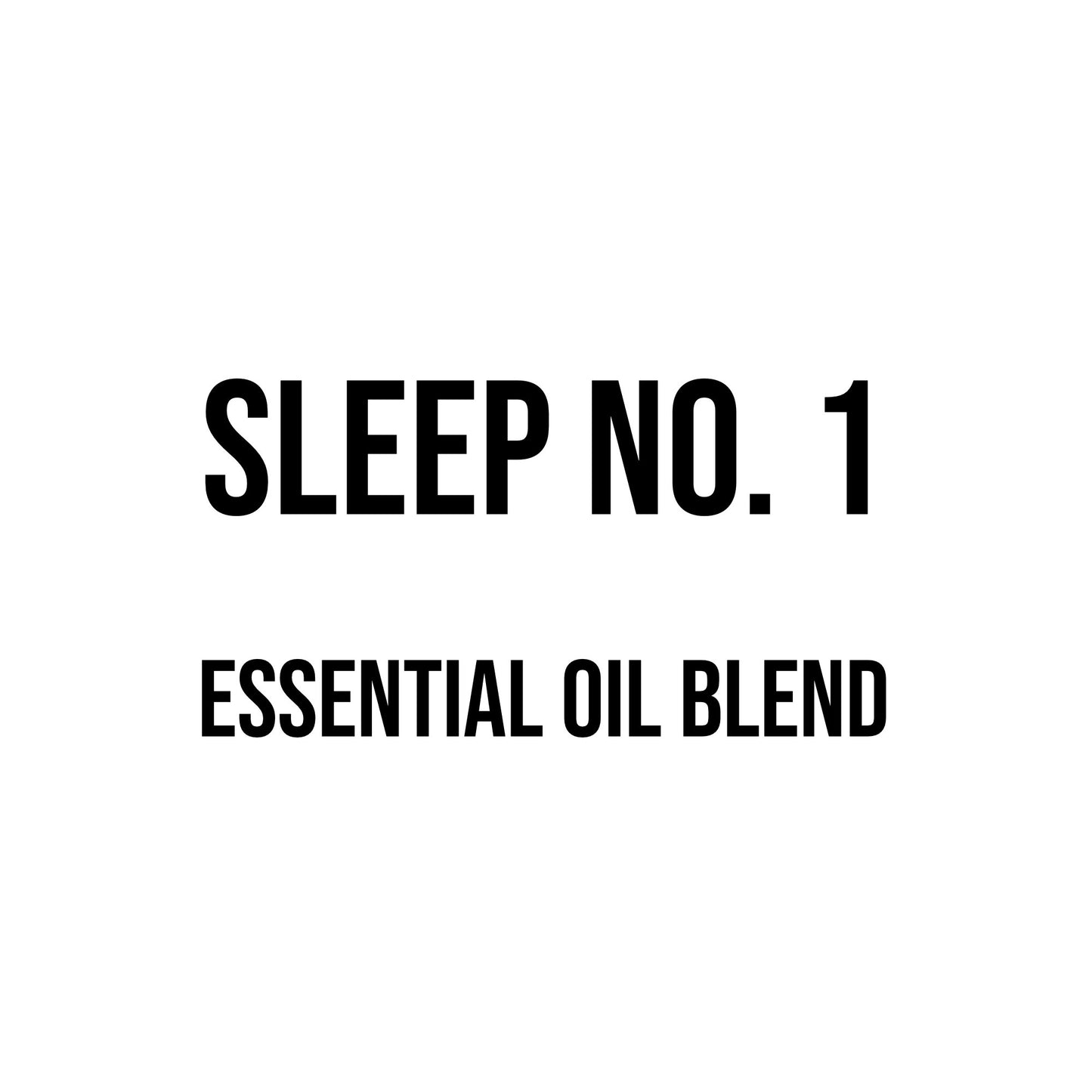 Sleep No. 1 Essential Oil Blend