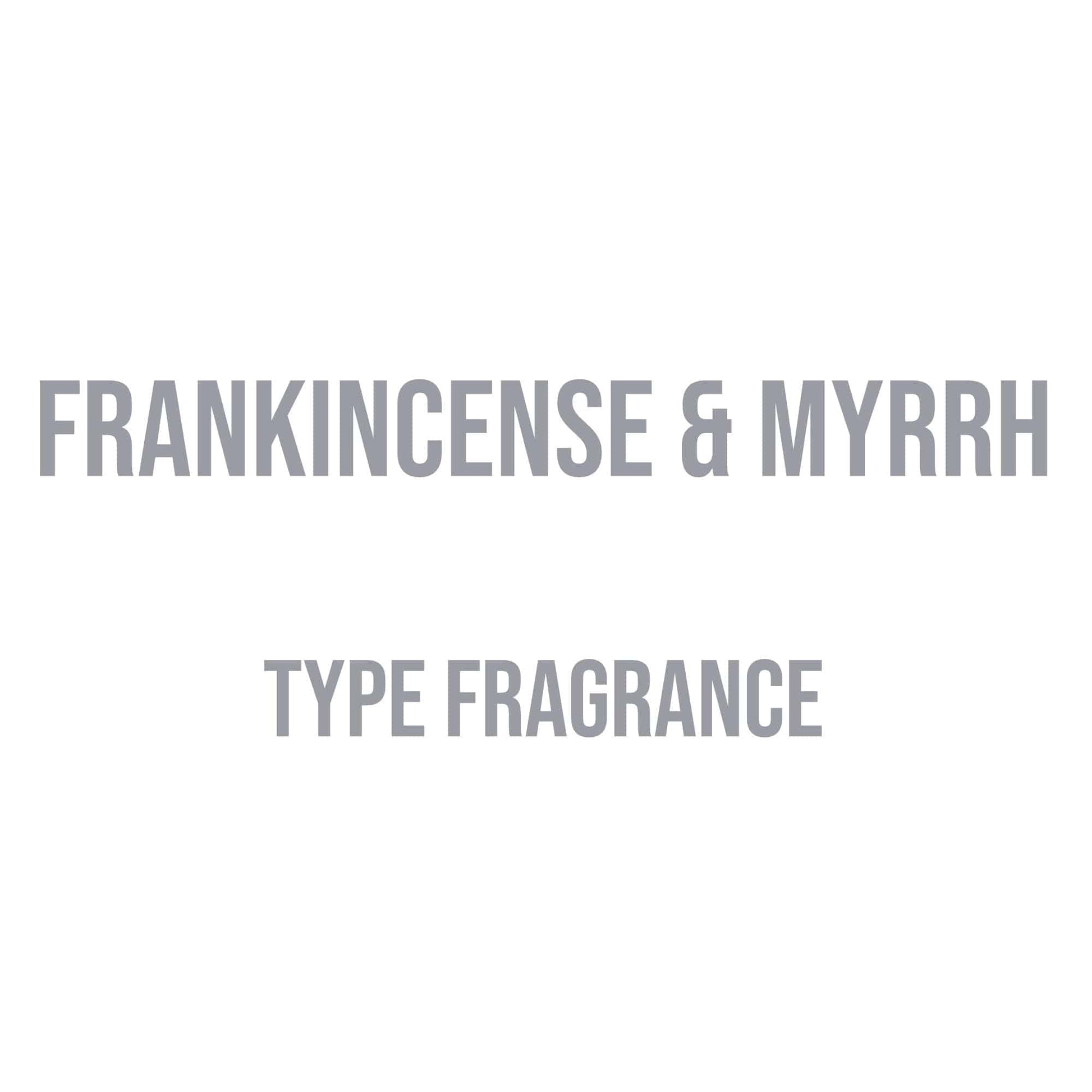 Frankincense & Myrrh Type Fragrance - World of Aromas