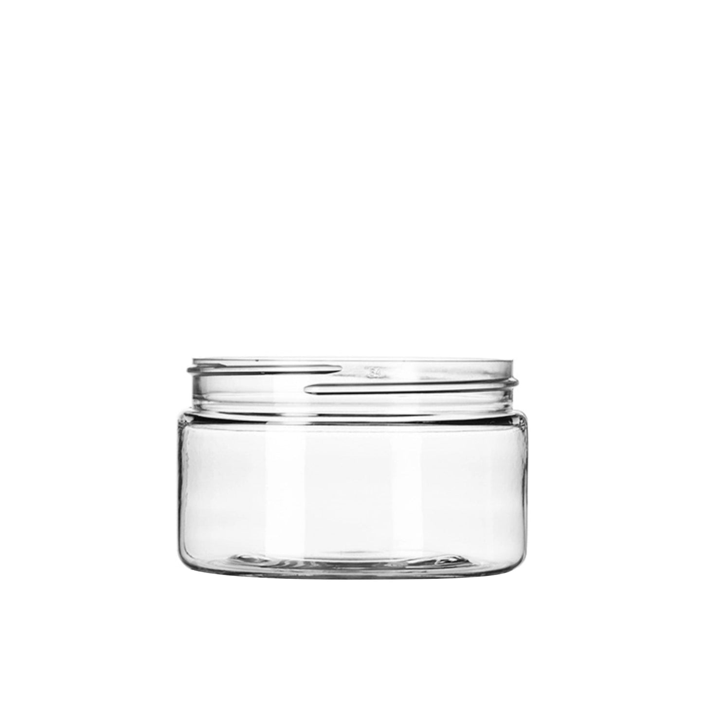 4 oz (120 ml) Clear PET Single Wall 70-400 Jar