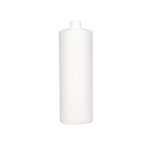 32 oz (960 ml) Natural HDPE Cylinder 28-410 Bottle