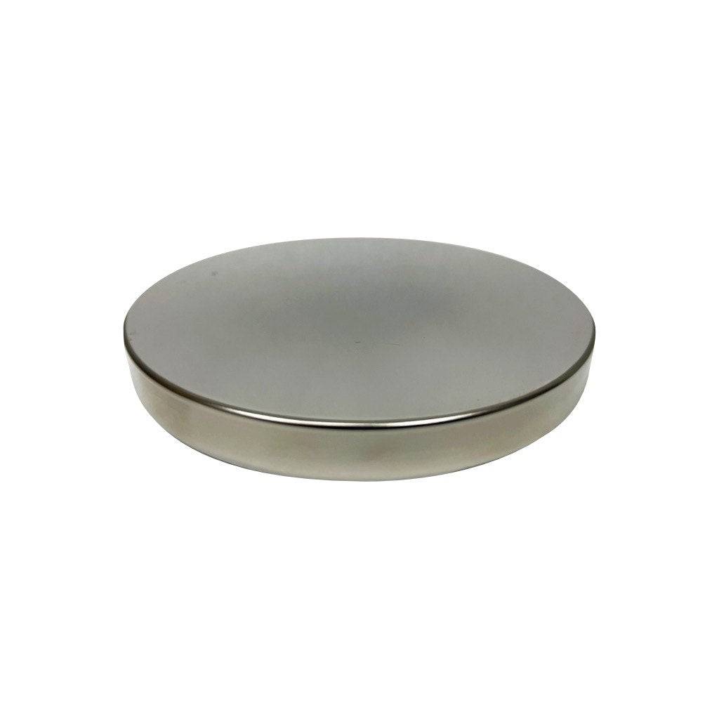 (14 oz) Silver Aluminum Candle Jar Lid