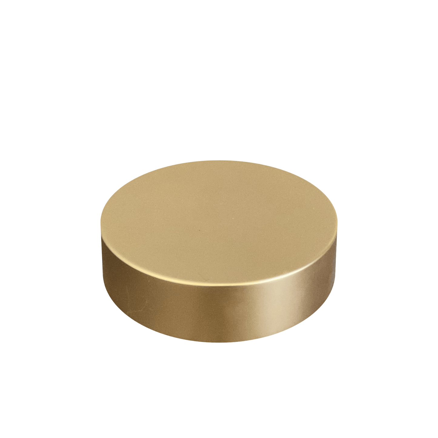 Gold Brushed Aluminum 70-400 Smooth Skirt Foam Lined Lid