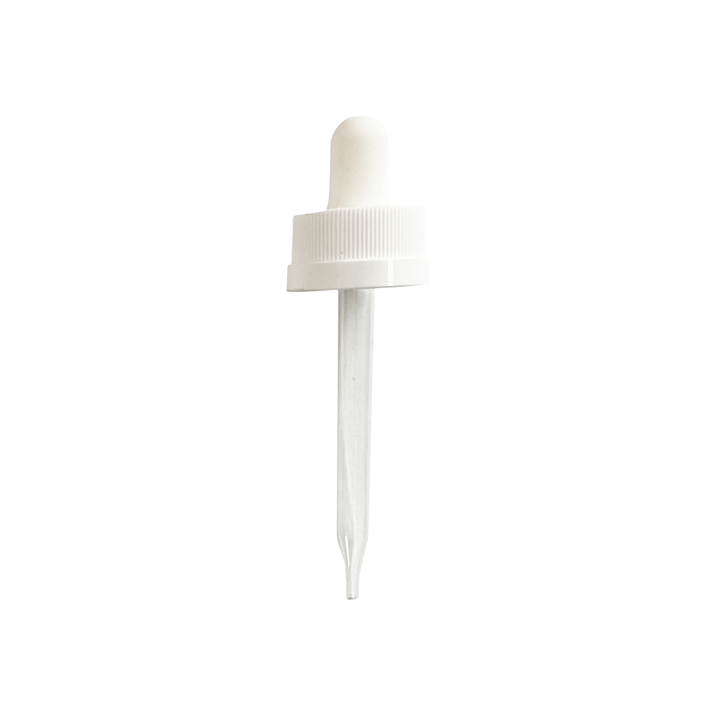 (1 oz) White CRC 20-400 Dropper with 76mm Glass Pipette