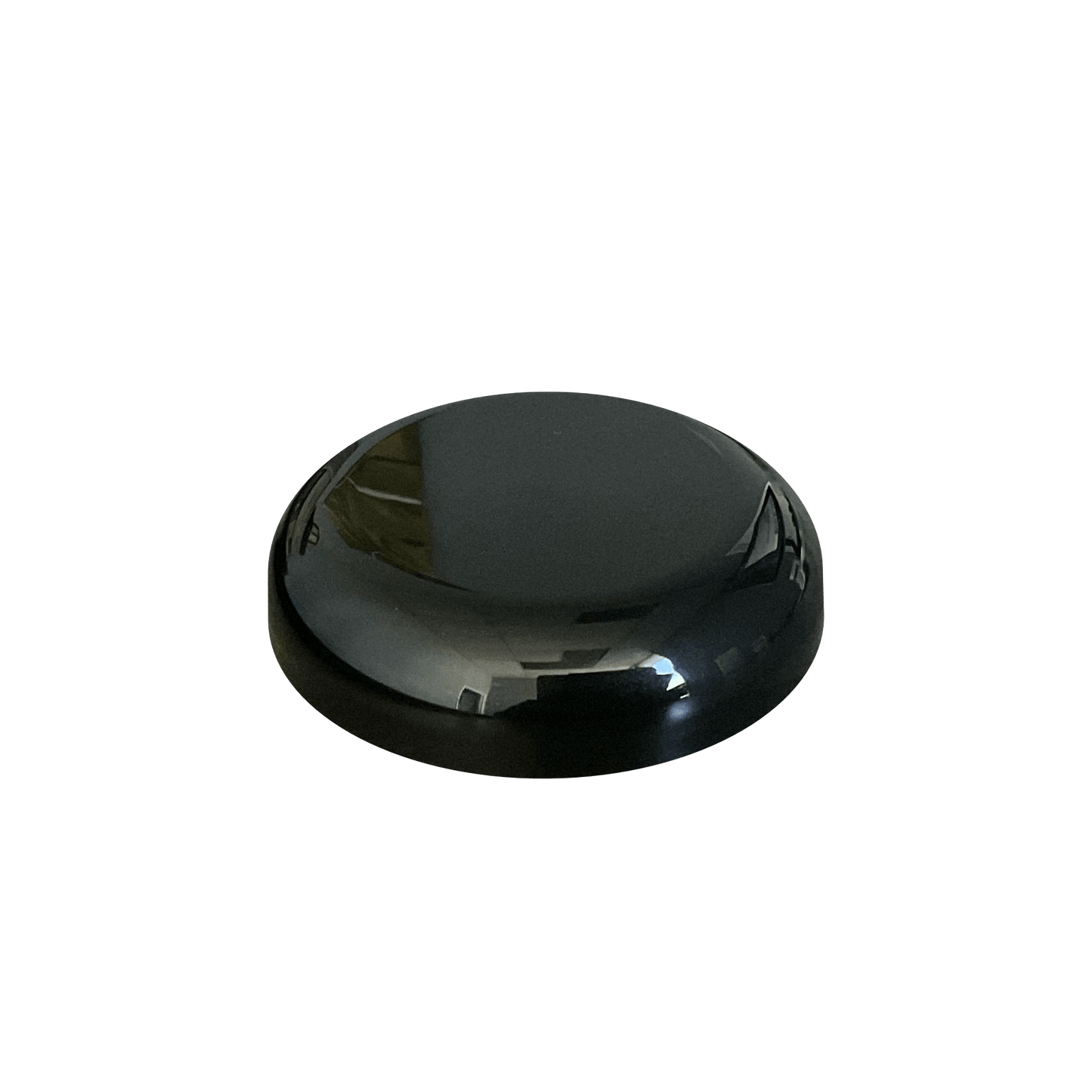 Black PP Plastic 70-400 Dome Smooth Skirt Foam Lined Lid