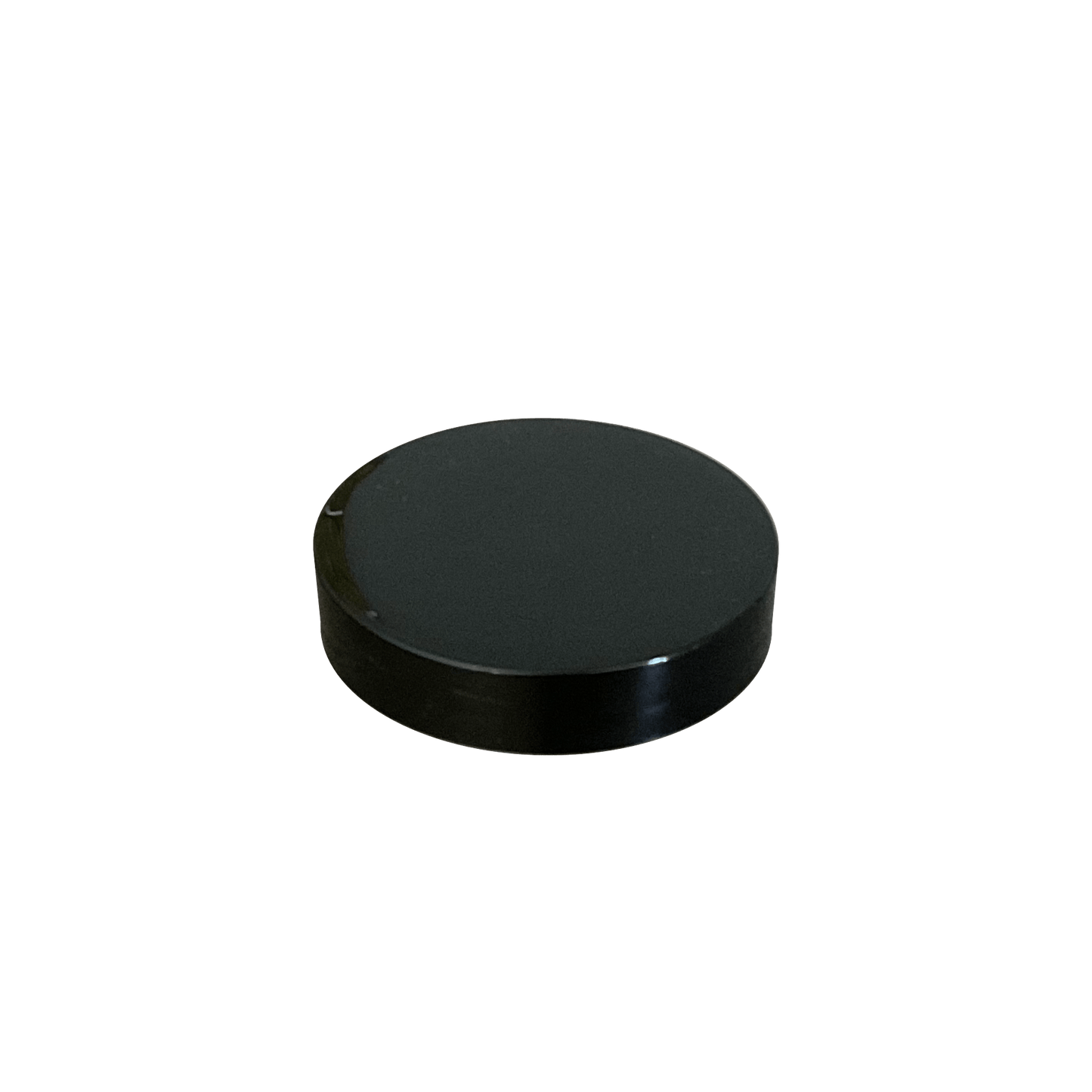 Black PP Plastic 58-400 Smooth Skirt Foam Lined Lid