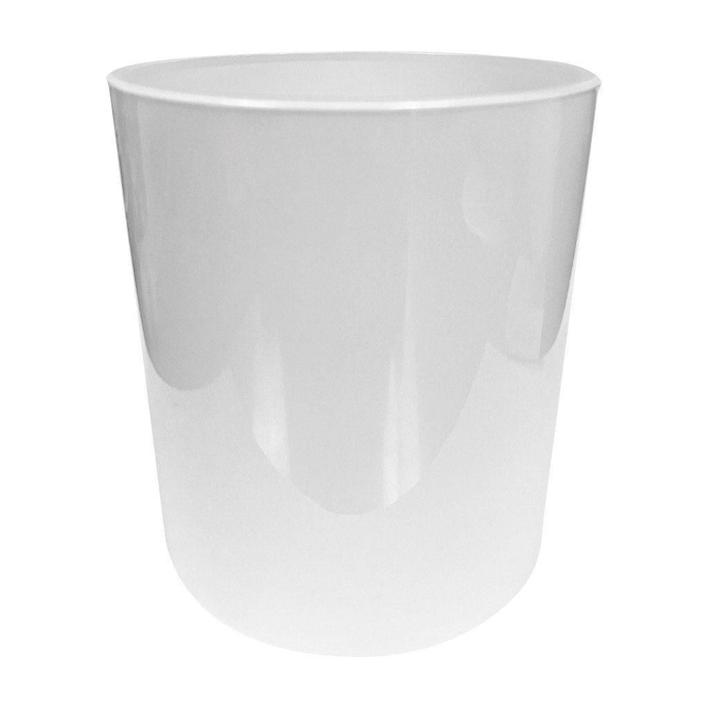 10 oz (300 ml) White Glass Candle Jar