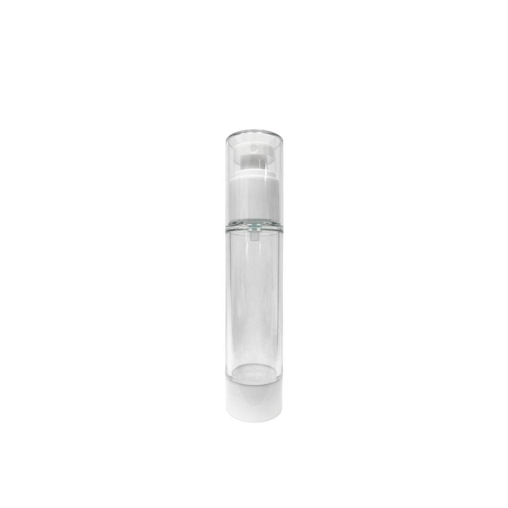 1.7 oz (50 ml) Clear Plastic Airless Sprayer Bottle