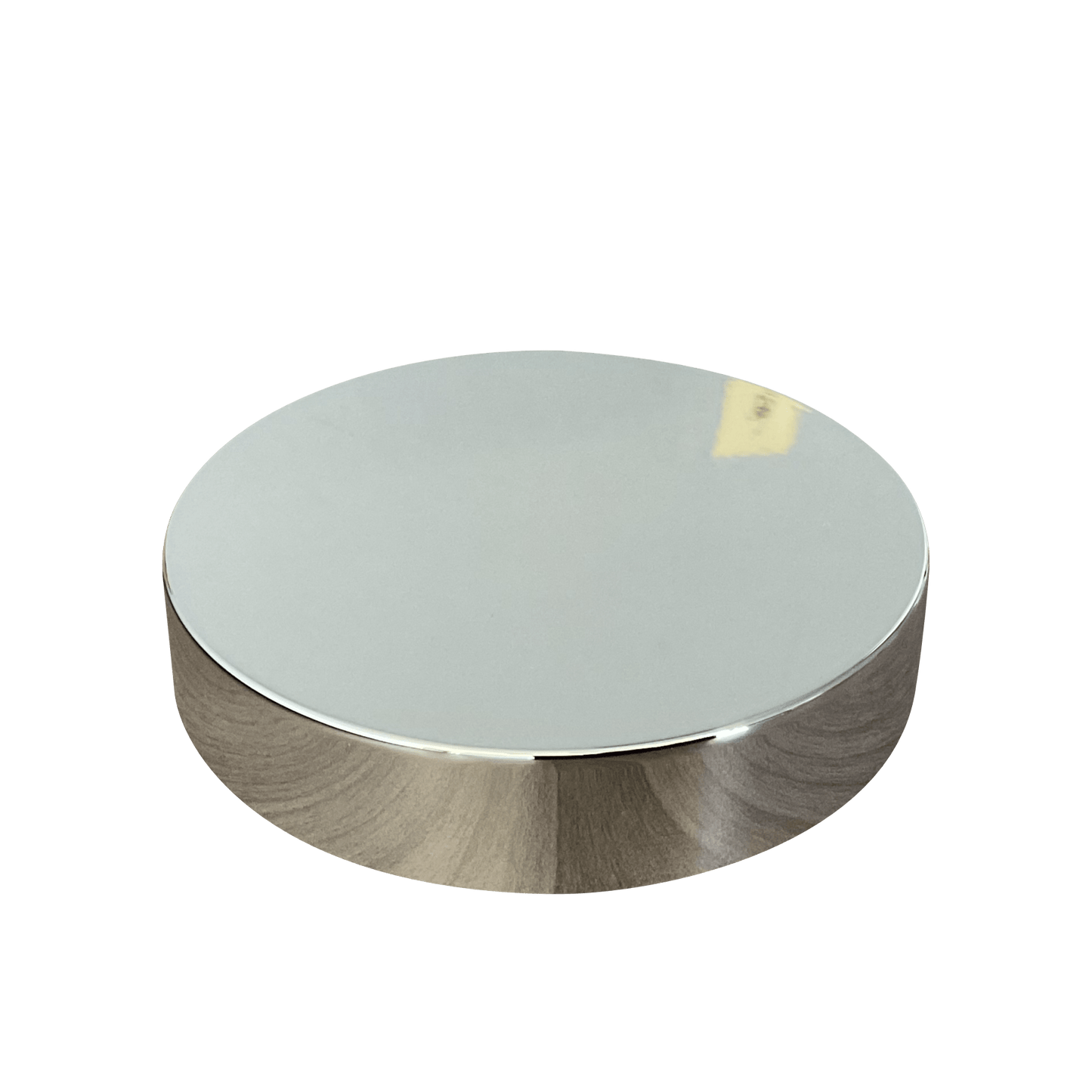 Silver Aluminum 89-400 Smooth Skirt Foam Lined Lid