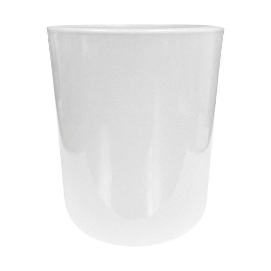 14 oz (420 ml) White Glass Candle Jar