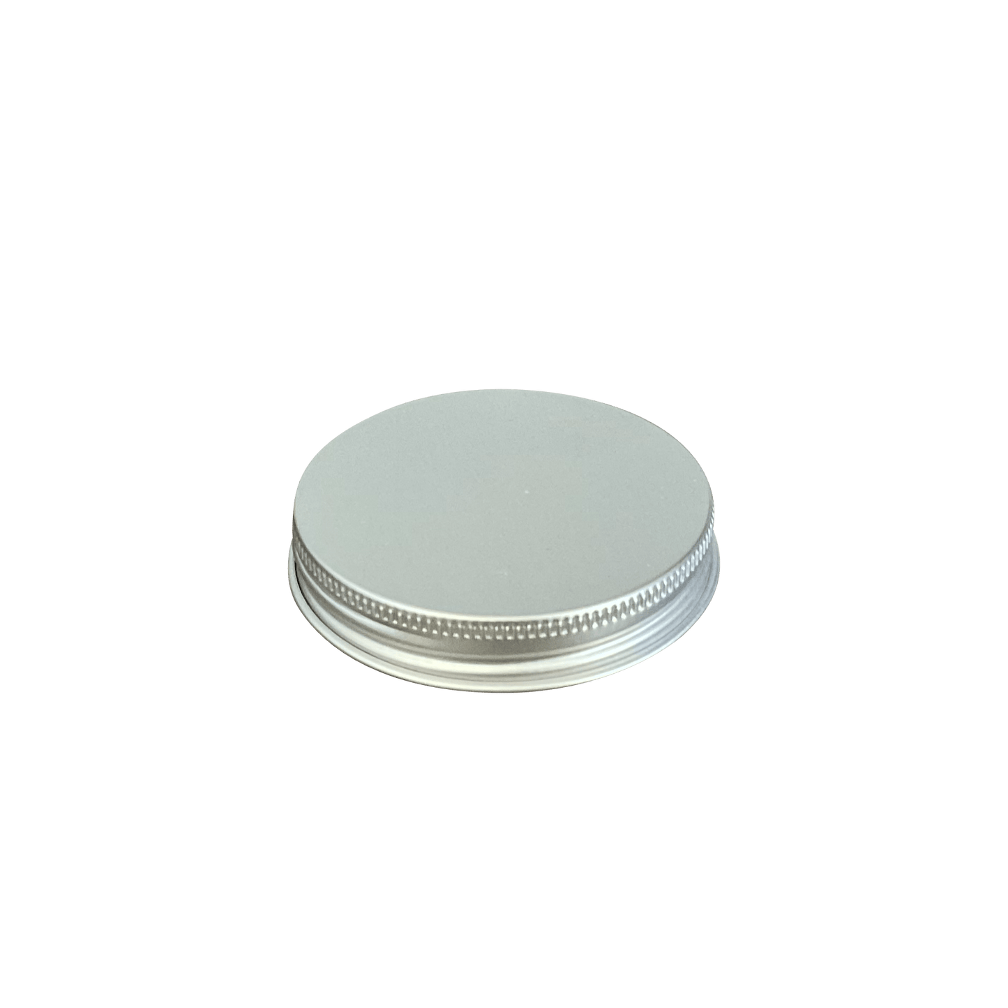 Silver Aluminum 58-400 Ribbed Skirt Foam Lined Lid