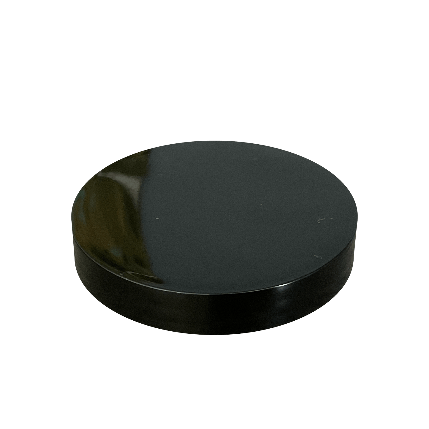 Black PP Plastic 89-400 Smooth Skirt Foam Lined Lid