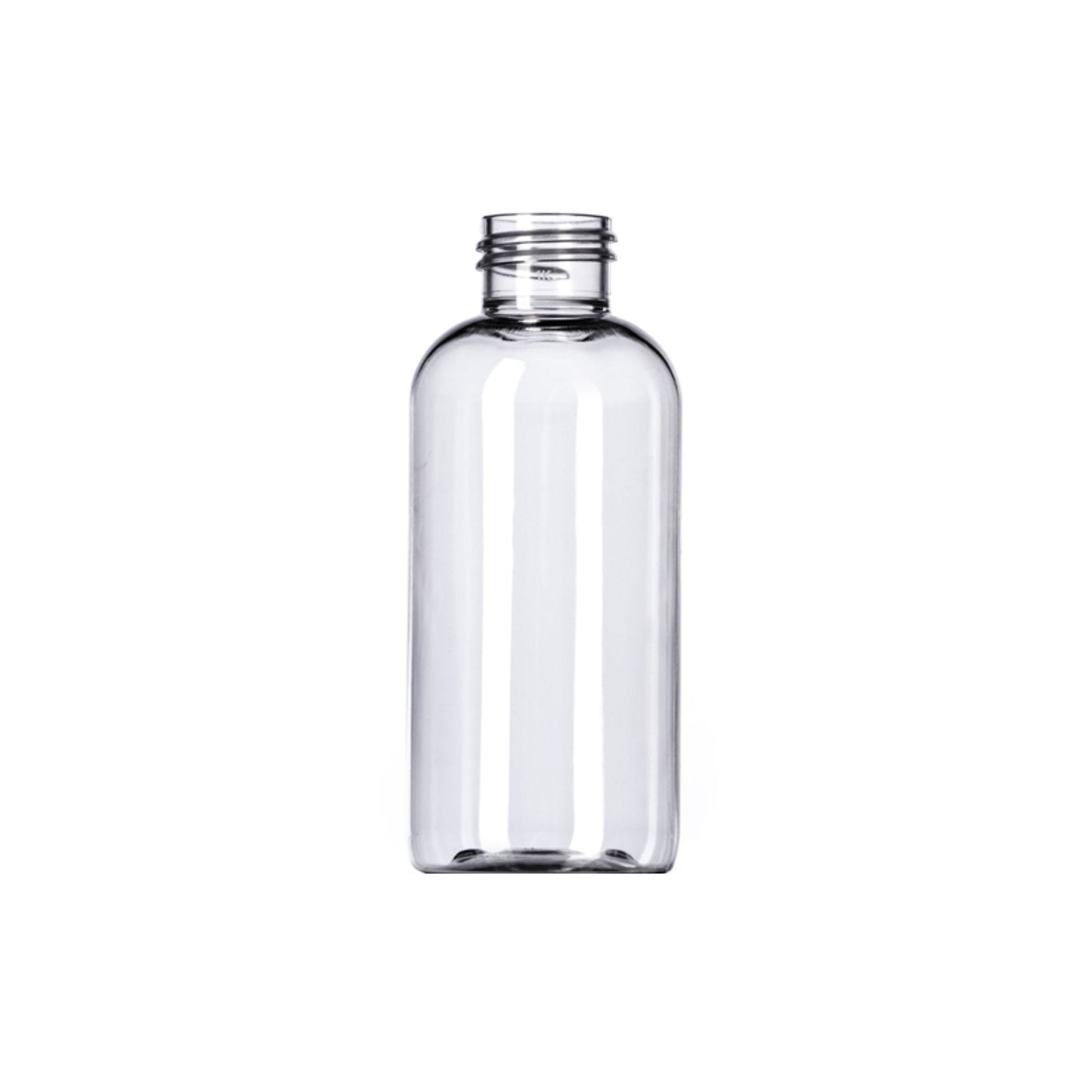 4 oz (120 ml) Clear PET Boston Round 24-410 Bottle