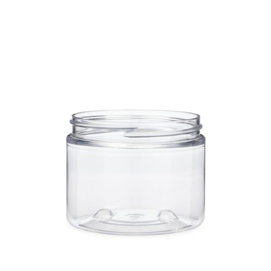 6 oz (180 ml) Clear PET Single Wall 70-400 Jar