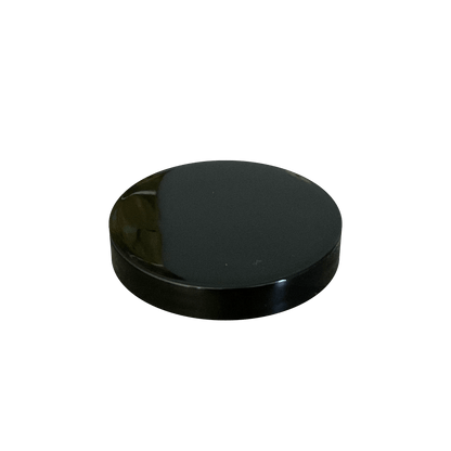 Black PP Plastic 70-400 Smooth Skirt Foam Lined Lid