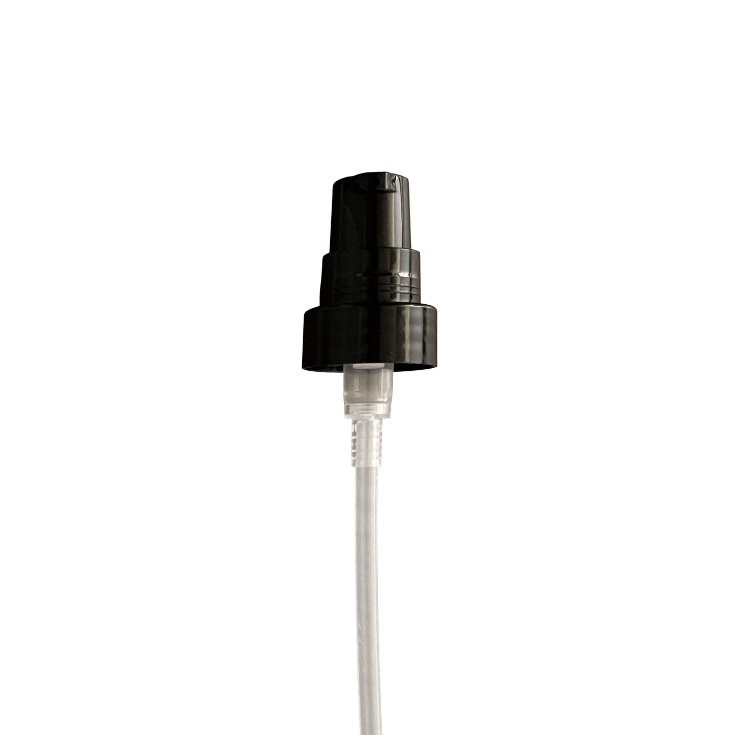 Black Smooth Skirt 20-410 Treatment Pump with 115mm Dip Tube