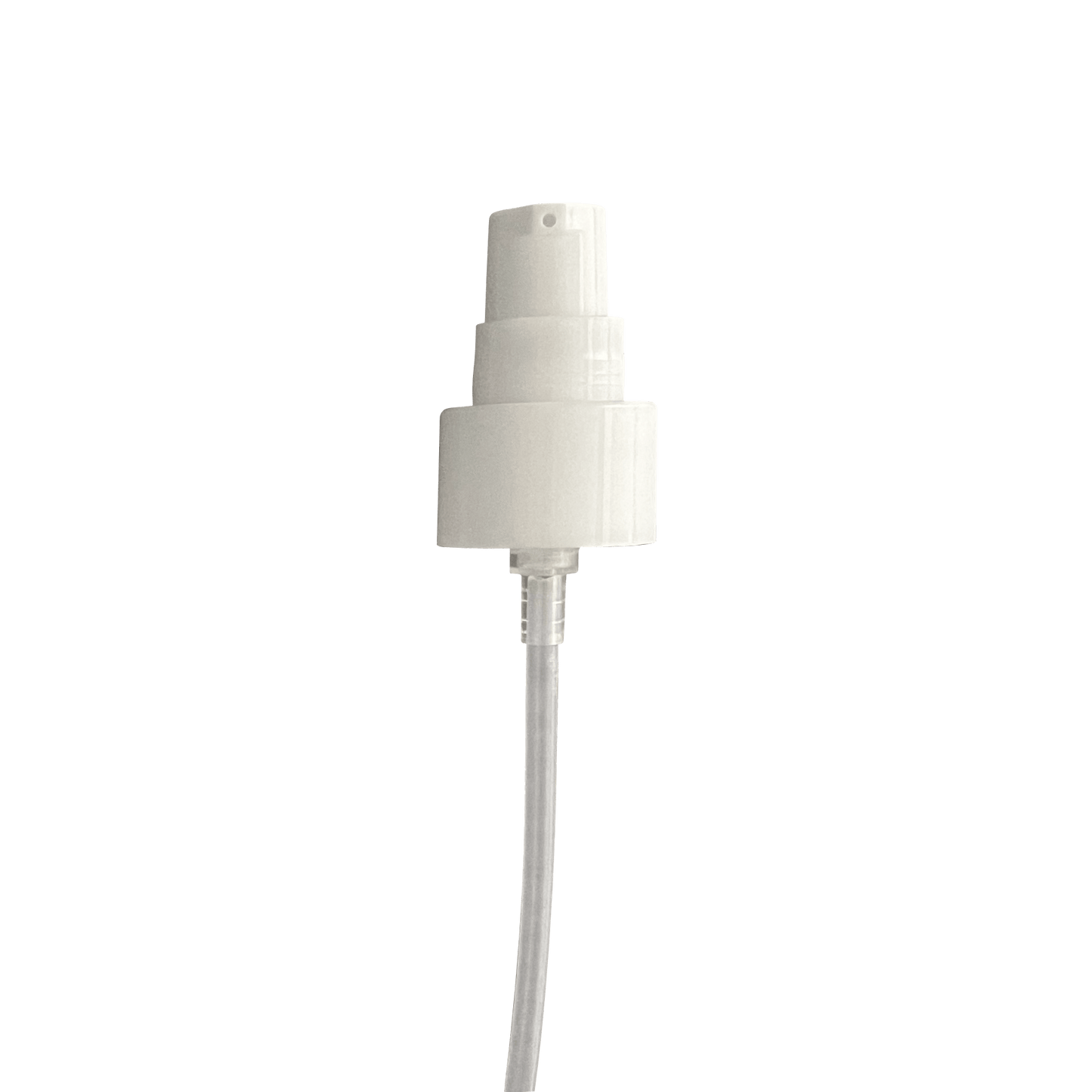 White Smooth Skirt 24-410 Treatment Pump with 178mm Dip Tube