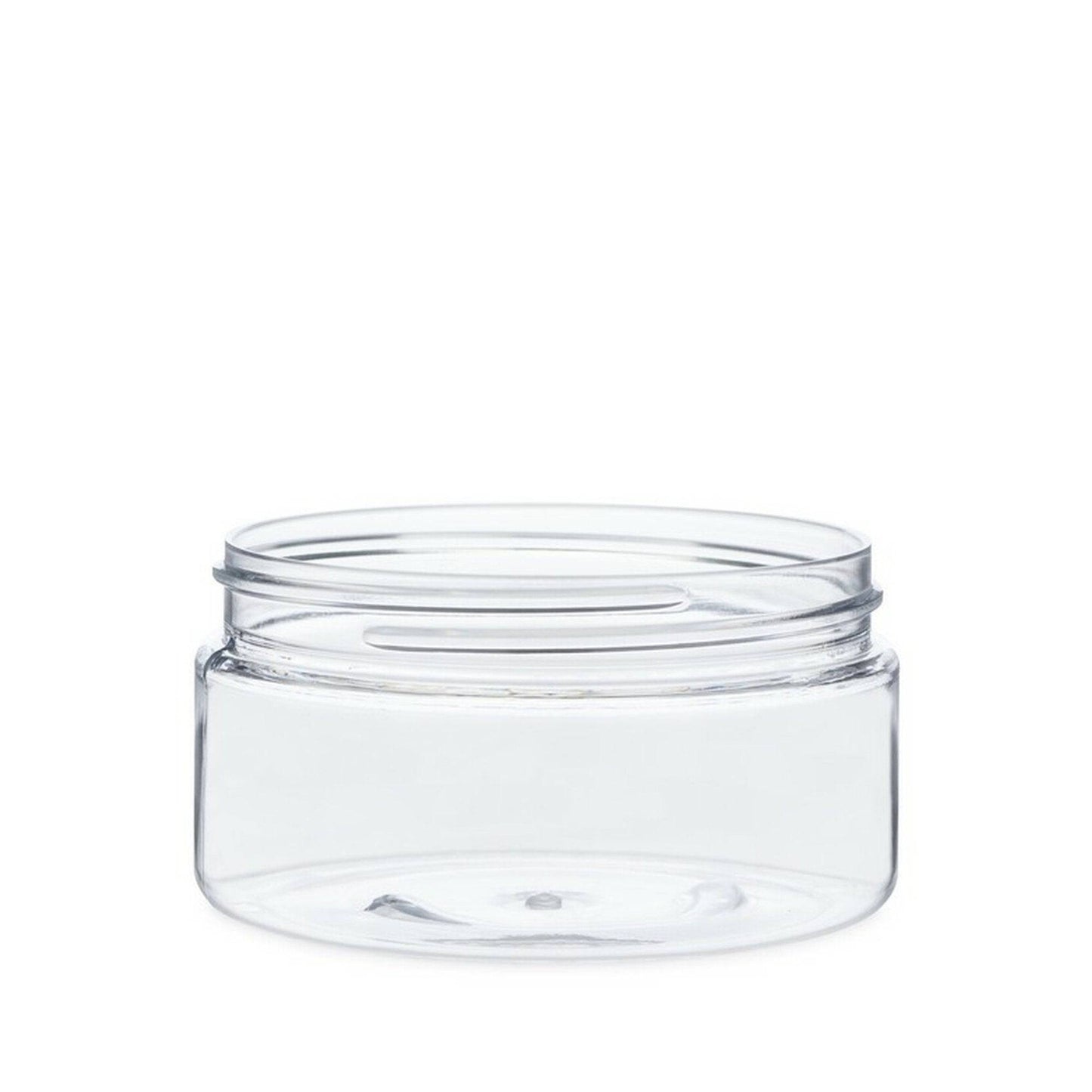 8 oz (240 ml) Clear PET Single Wall 89-400 Jar