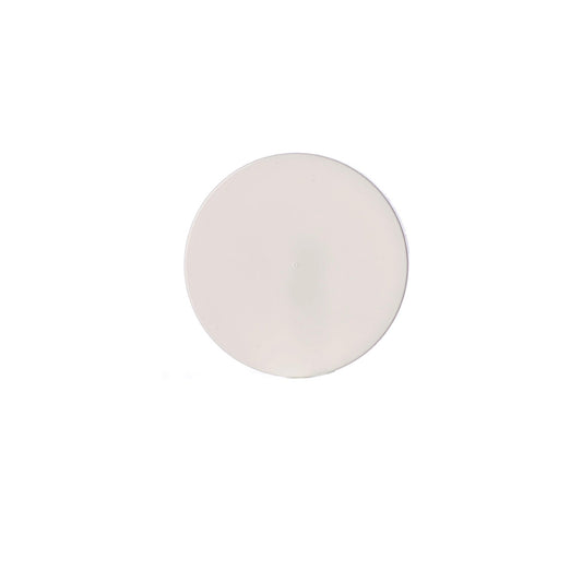 White PP Plastic 63-400 Smooth Skirt Unlined Lid