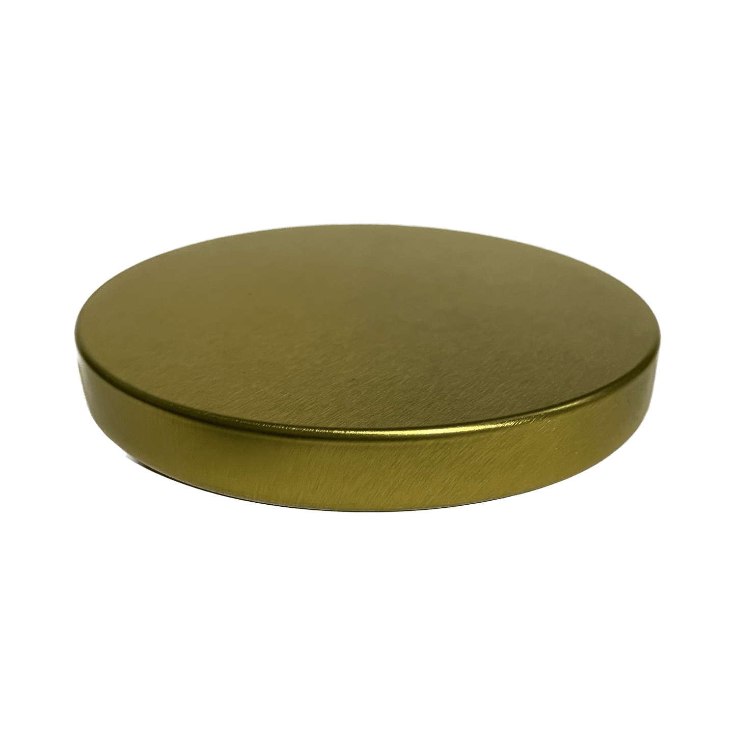 (10 oz) Gold Aluminum Candle Jar Lid