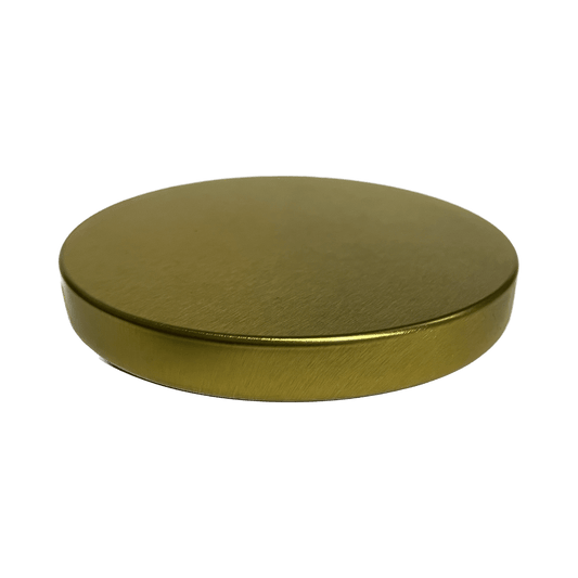 (10 oz) Gold Aluminum Candle Jar Lid