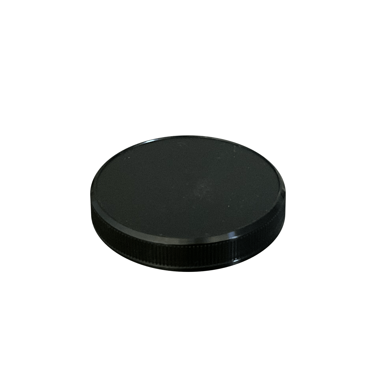 Black PP Plastic 70-400 Ribbed Skirt Foam Lined Lid