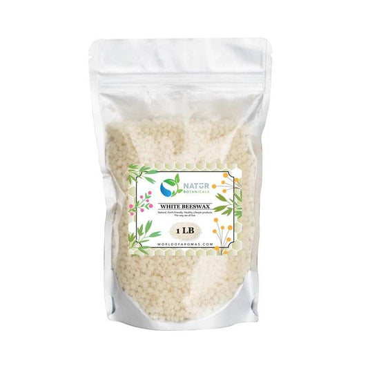 Beeswax Pellets (White)