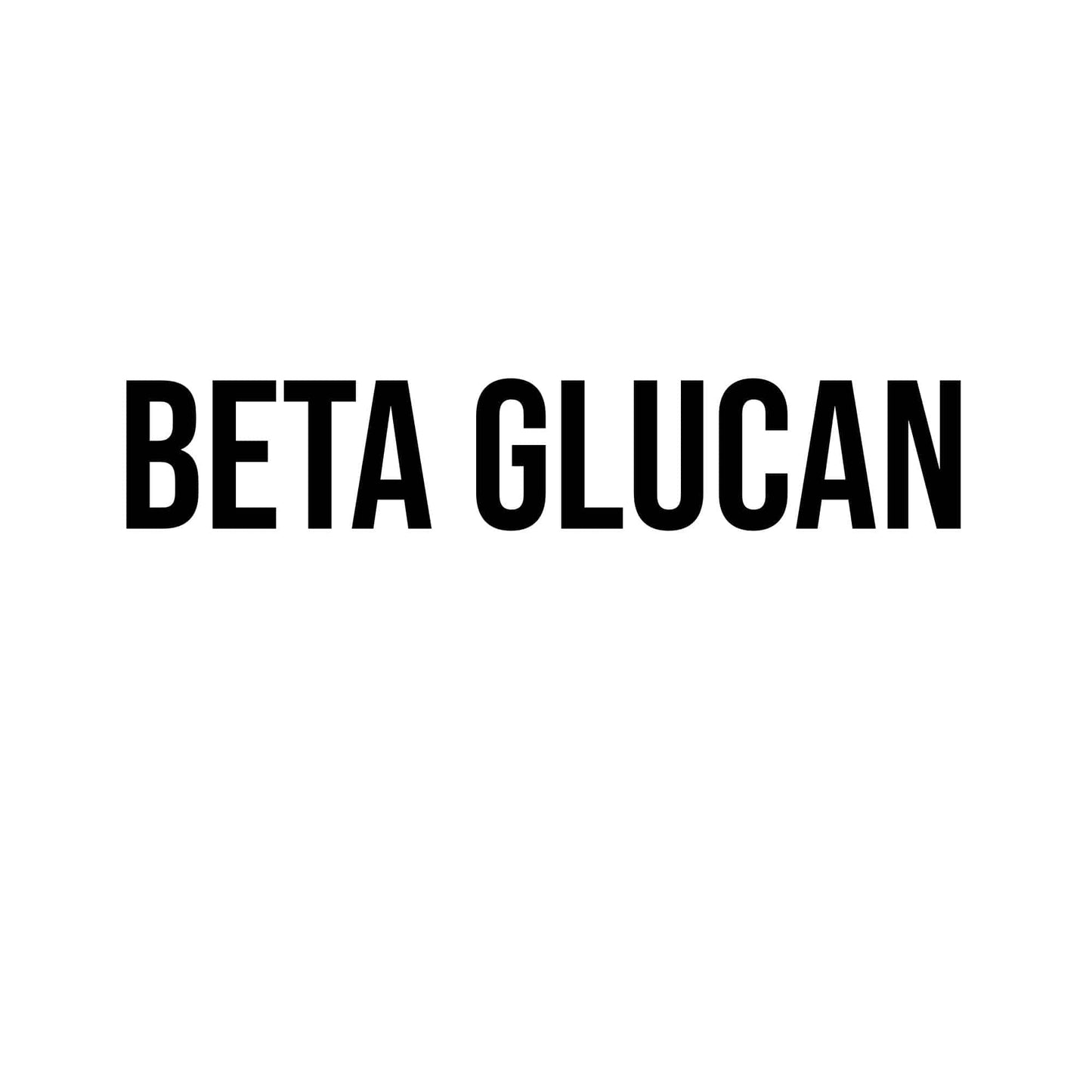 Beta Glucan