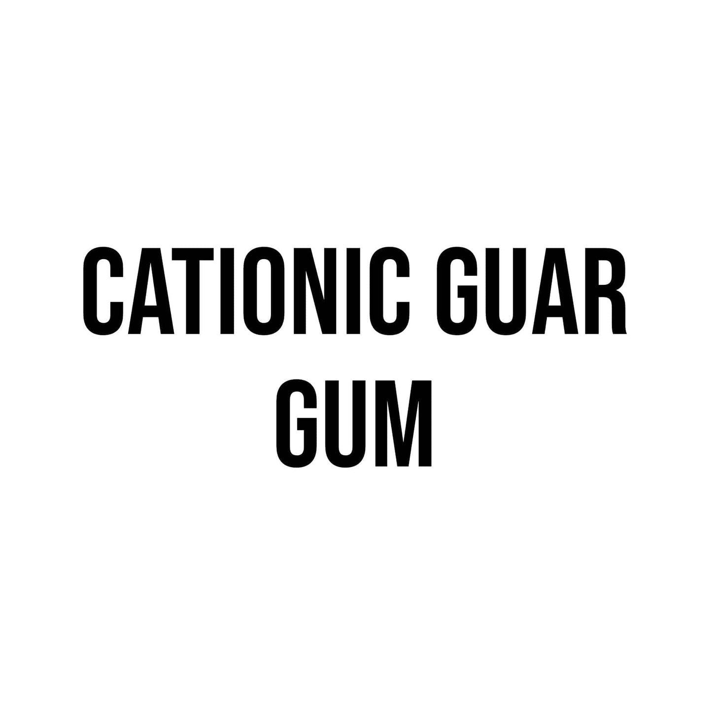 Cationic Guar Gum