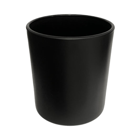 10 oz (300 ml) Matte Black Glass Candle Jar