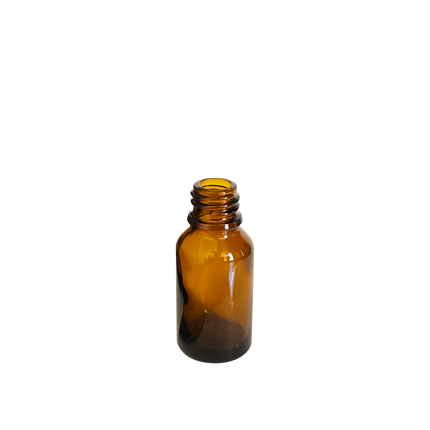 15 ml (1/2 oz) Amber Glass Euro 18-DIN Bottle