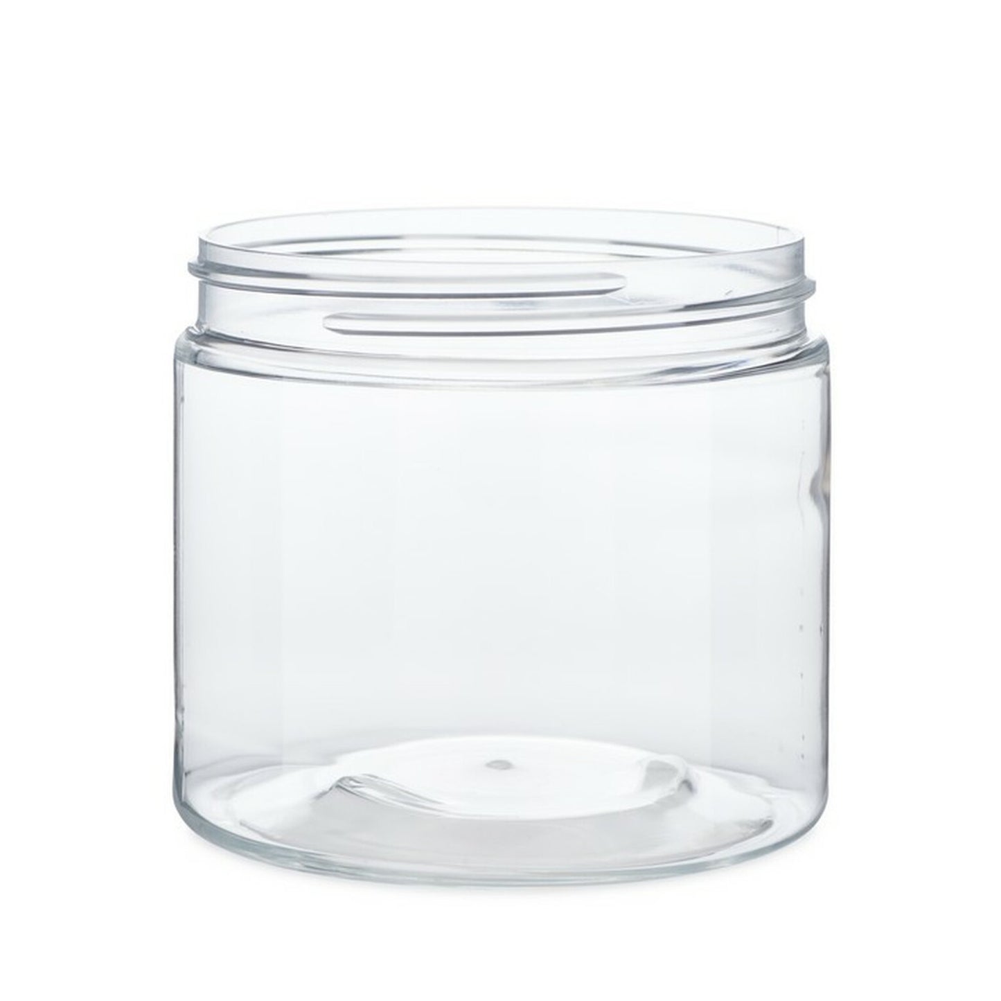 16 oz (480 ml) Clear PET Single Wall 89-400 Jar
