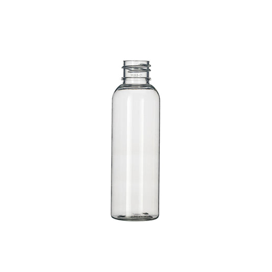 2 oz (60 ml) Clear PET Cosmo Round 20-410 Bottle