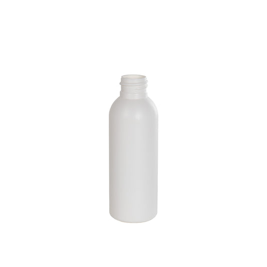 2 oz (60 ml) Natural HDPE Cosmo Round 20-410 Bottle