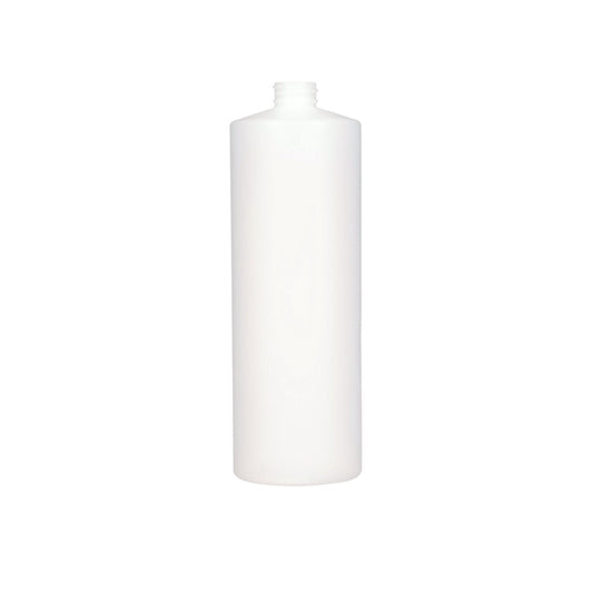 32 oz (960 ml) Natural HDPE Cylinder 28-410 Bottle