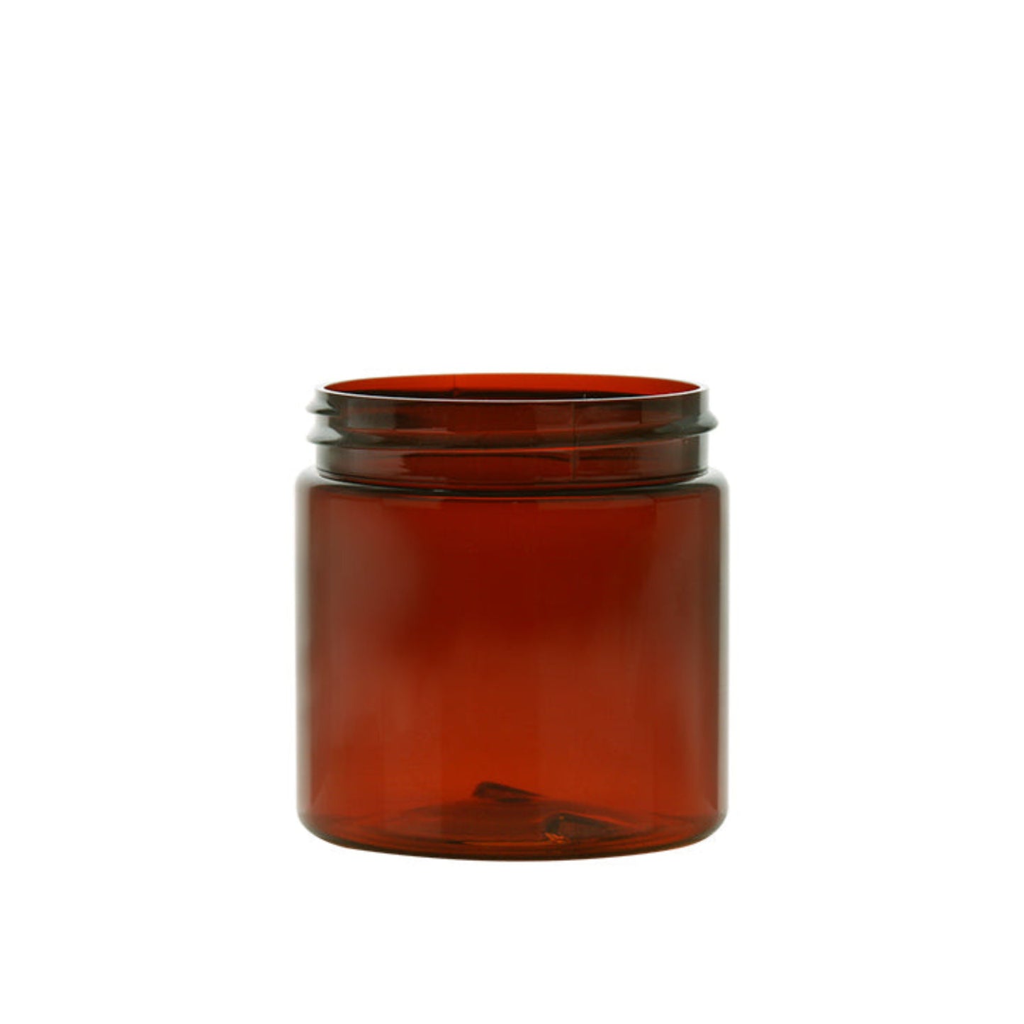 4 oz (120 ml) Amber PET Single Wall 58-400 Jar