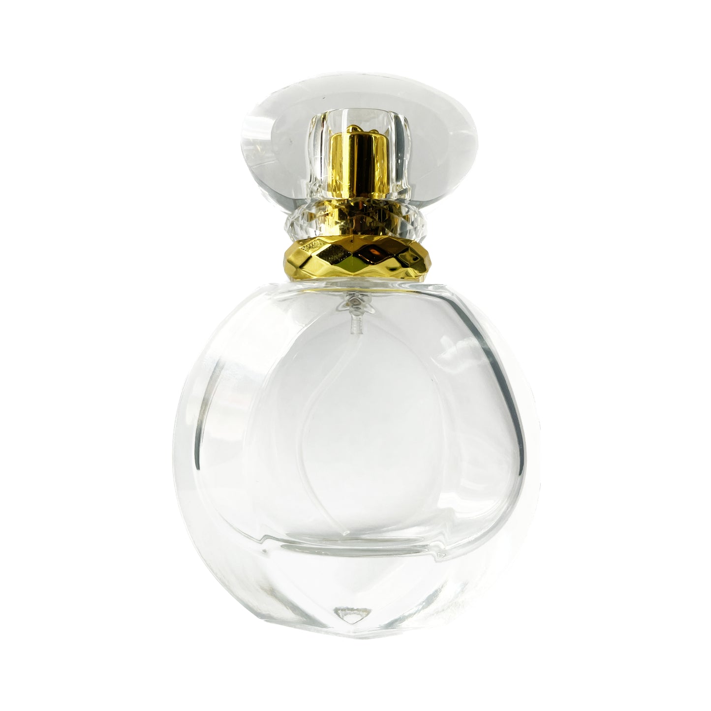 50 ml Ornate Glass Screw Top Perfume Bottle