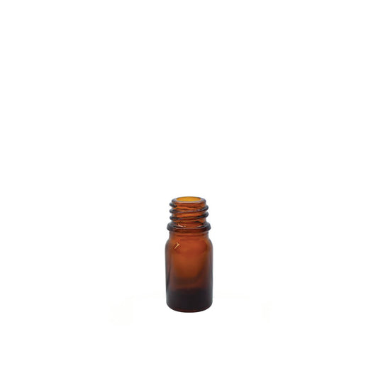 5 ml (1/6 oz) Amber Glass Euro 18-DIN Bottle