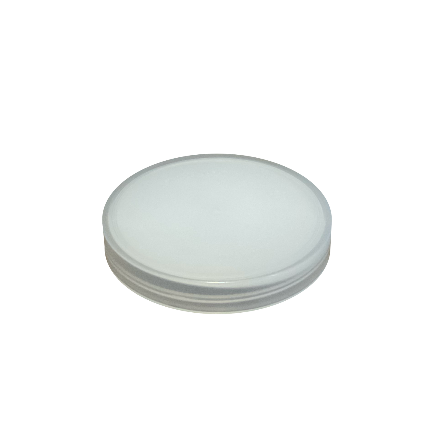 Natural PP Plastic 70-400 Smooth Skirt Foam Lined Lid