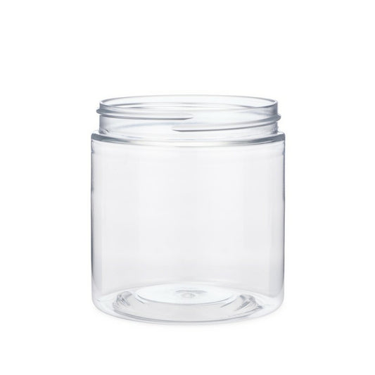 8 oz (240 ml) Clear PET Single Wall 70-400 Jar