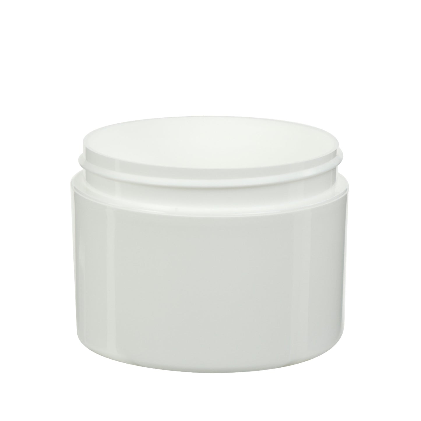 8 oz (240 ml) White PP Double Wall 89-400 Jar
