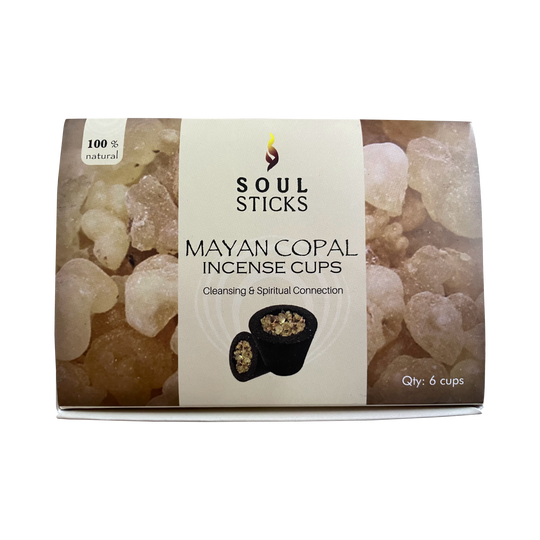 Mayan Copal Smudging Cups (Set of 6)