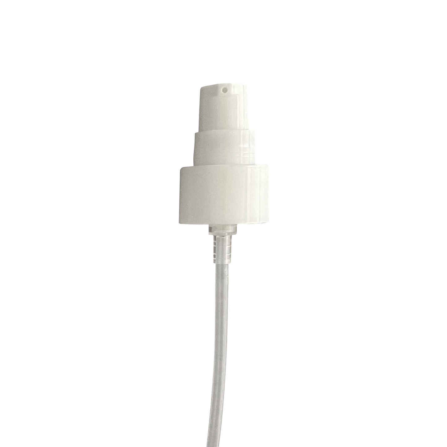 White Smooth Skirt 24-410 Treatment Pump with 178mm Dip Tube